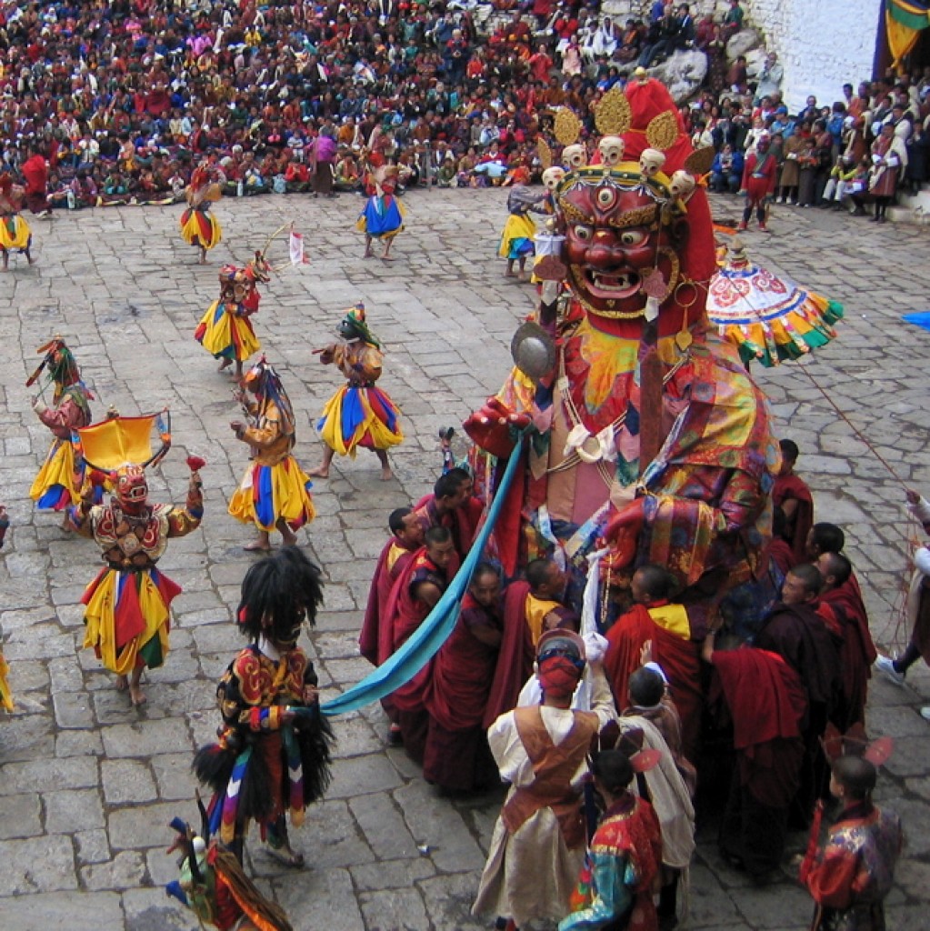 Bhutan dance