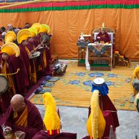His Holiness the Dalai Lama presides over ceremony in Dharamsala India