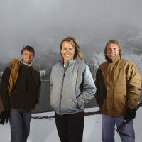 CANMORE, MAY 5/03-Canadians Pat Morrow, Sharon Wood and Laurie Skreslet all have climbed Mount Everest. Photo by Todd Korol Calgary Mountain Club